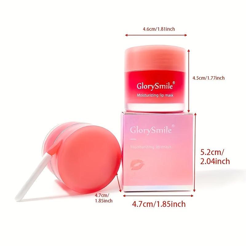 Hydrating Lip Mask for Night Sleep Care Strawberry Lip Balm