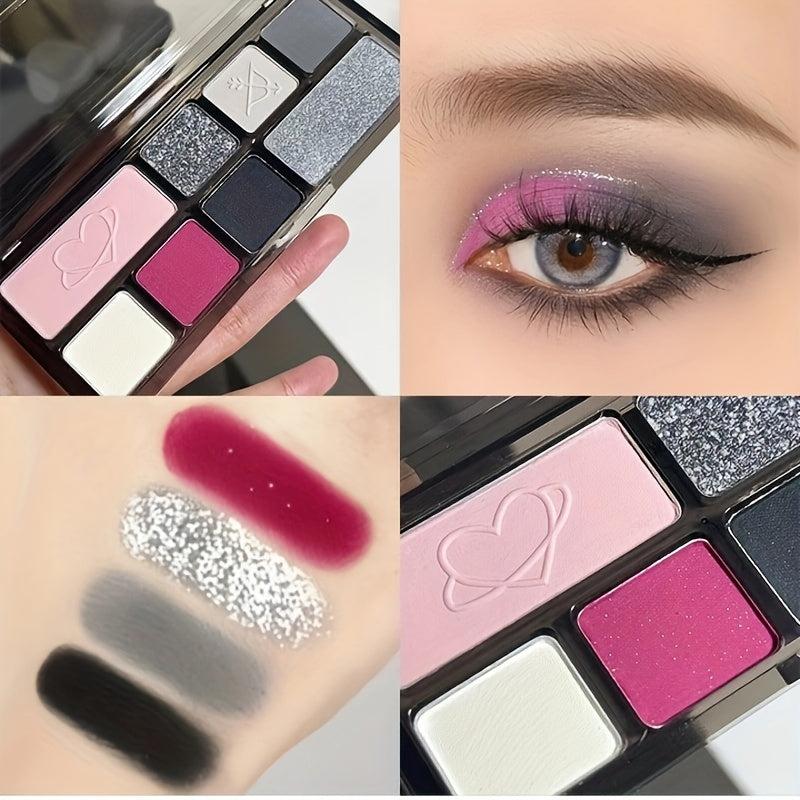Smokey Eyeshadow Palette Matte Contouring Natural Look
