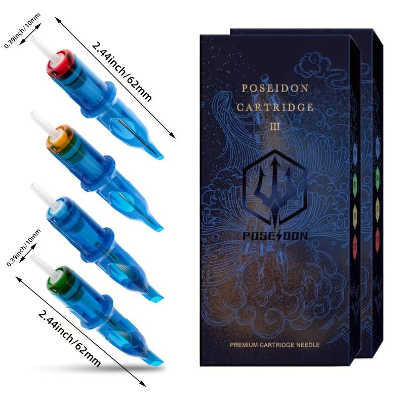10pcs Tattoo Cartridge Needles Disposable Round Liner For Artists
