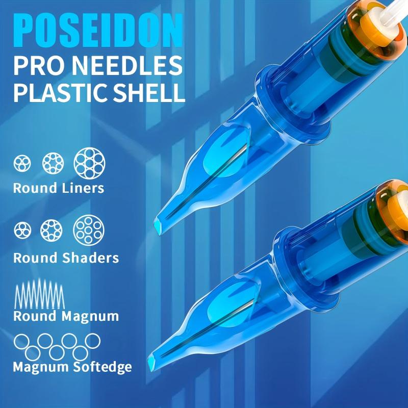 10pcs Tattoo Cartridge Needles Disposable Round Liner For Artists