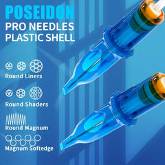 10pcs Tattoo Cartridge Needles Disposable Round Liner For Artists