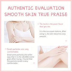 Organic Exfoliating Body Scrub Moisturizes Skin