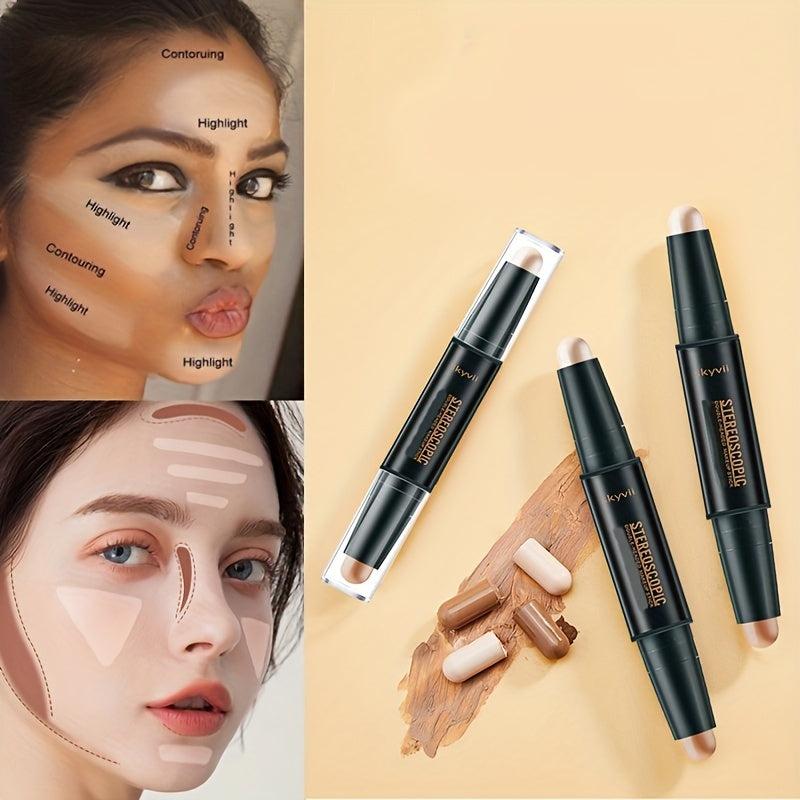Double Headed Concealer Stick Highlighting Contouring Makeup Stick