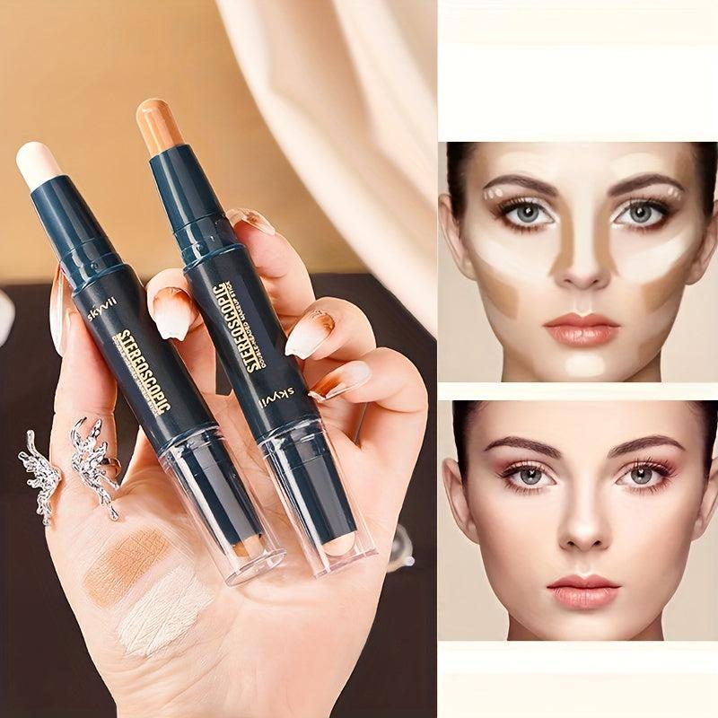 Double Headed Concealer Stick Highlighting Contouring Makeup Stick