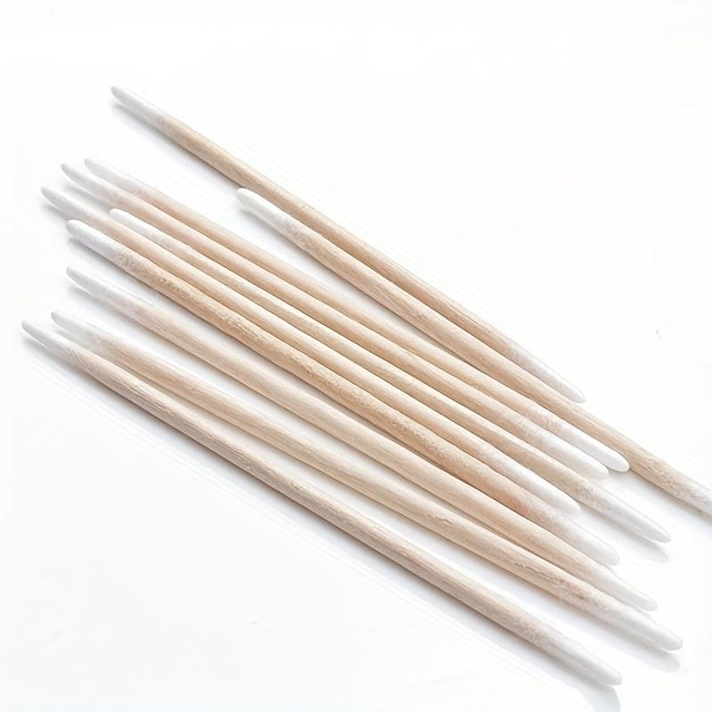 100pcs Disposable Microblading Swabs for Makeup & Lash Extension Removal