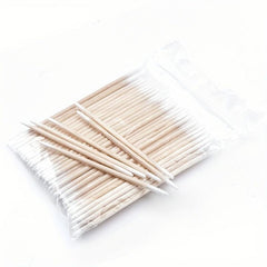 100pcs Disposable Microblading Swabs for Makeup & Lash Extension Removal