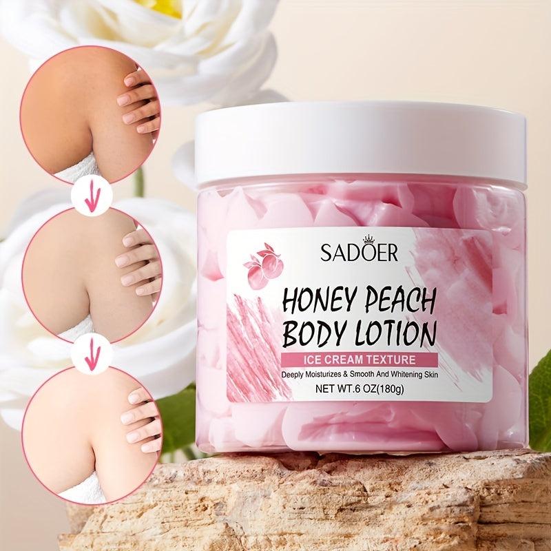 180g Sweet Peach Ice Cream Body Lotion