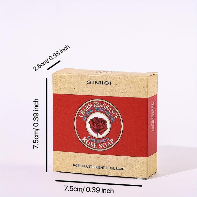 Rose Perfumed Soap Bar for Cleansing and Moisturizing