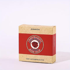 Rose Perfumed Soap Bar for Cleansing and Moisturizing