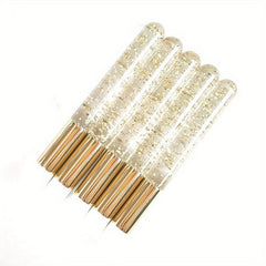 5pcs Glitter Lash Brushes for Extensions & Pore Cleansing