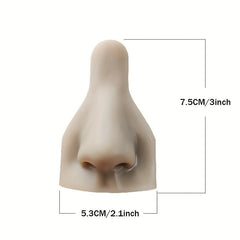 Silicone Nose Piercing Model for Makeup Practice - School & Hospital