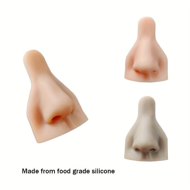 Silicone Nose Piercing Model for Makeup Practice - School & Hospital