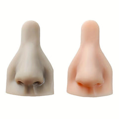 Silicone Nose Piercing Model for Makeup Practice - School & Hospital