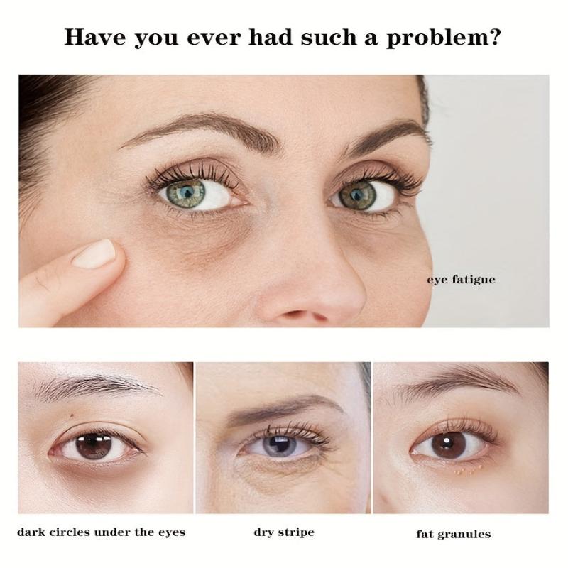 Golden Eye Mask for Wrinkles & Dark Circles, Eye Cream for Men & Women