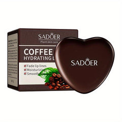 Coffee Hydrating Lip Mask for Lip Care Heart Shaped Lips