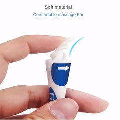 Silicone Ear Wax Remover Spiral Manual Ear Spoon Soft Grip Ear Wax Remover