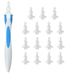 Silicone Ear Wax Remover Spiral Manual Ear Spoon Soft Grip Ear Wax Remover