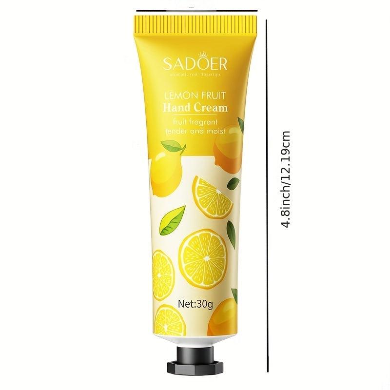 Lemon Hand Cream Set for Softening and Moisturizing