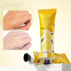 Lemon Hand Cream Set for Softening and Moisturizing