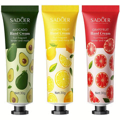 Lemon Hand Cream Set for Softening and Moisturizing