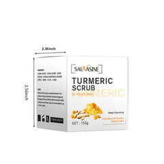 Turmeric Scrub Exfoliates Acne Blackhead Moisturizes Refines Pores