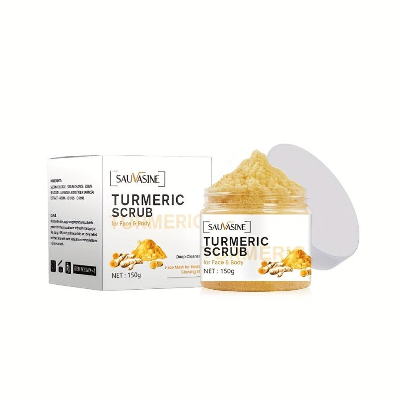 Turmeric Scrub Exfoliates Acne Blackhead Moisturizes Refines Pores
