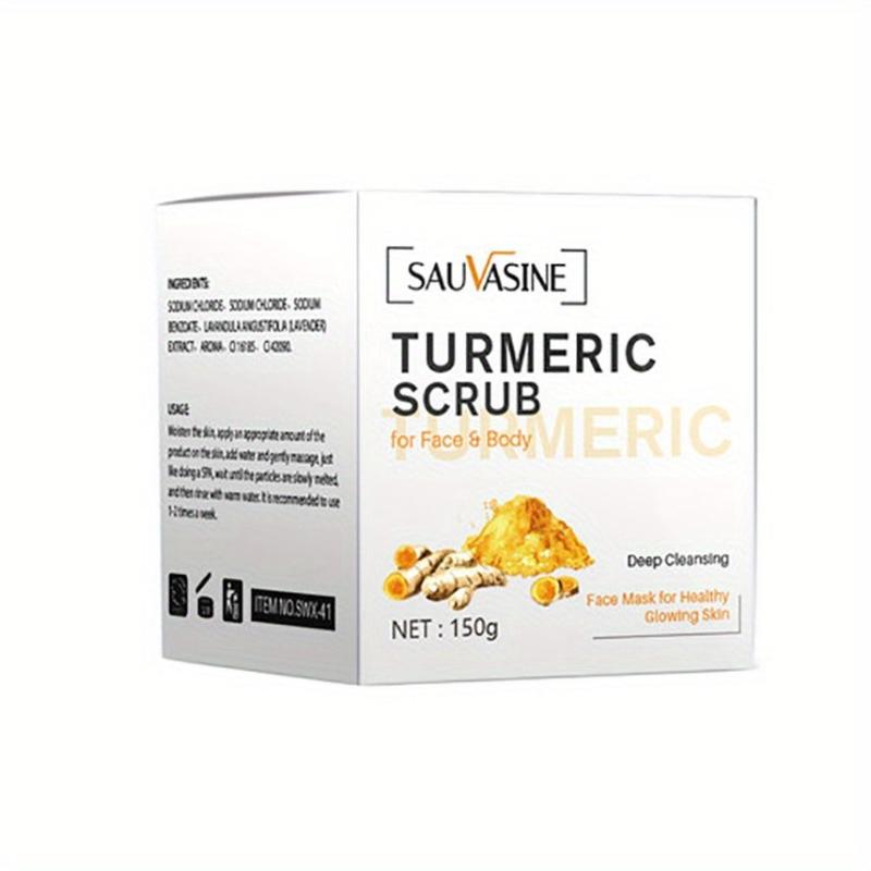 Turmeric Scrub Exfoliates Acne Blackhead Moisturizes Refines Pores