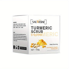 Turmeric Scrub Exfoliates Acne Blackhead Moisturizes Refines Pores