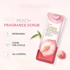 Peach Body Scrub - Exfoliating Moisturizing Cleanser