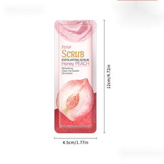 Peach Body Scrub - Exfoliating Moisturizing Cleanser