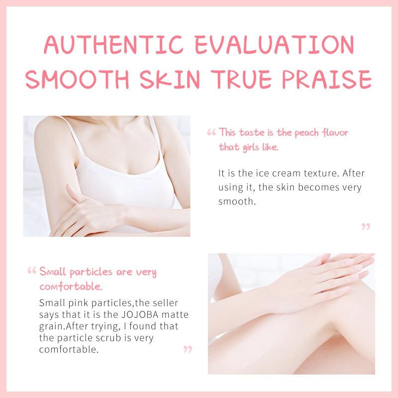 Peach Body Scrub - Exfoliating Moisturizing Cleanser