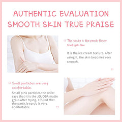 Peach Body Scrub - Exfoliating Moisturizing Cleanser