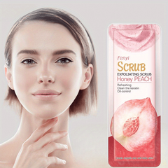 Peach Body Scrub - Exfoliating Moisturizing Cleanser