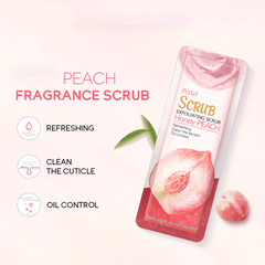 Peach Body Scrub - Exfoliating Moisturizing Cleanser