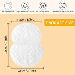 Underarm Sweat Pads for Women - Antiperspirant Patch for Armpit