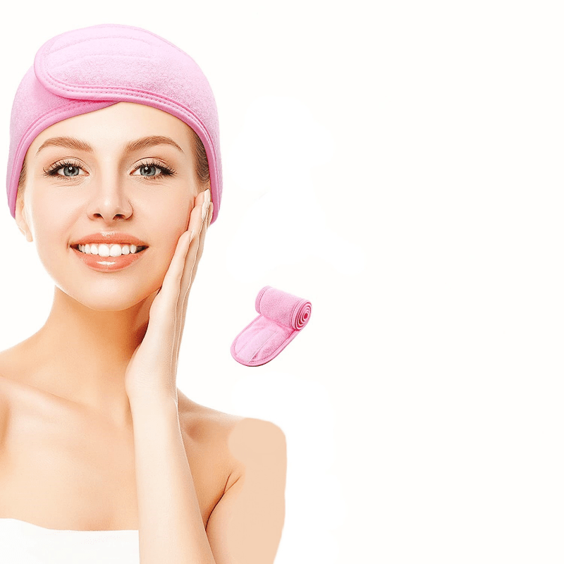 Adjustable Hairband for Women - Non Slip Hairlace Turban for Shower Spa Makeup