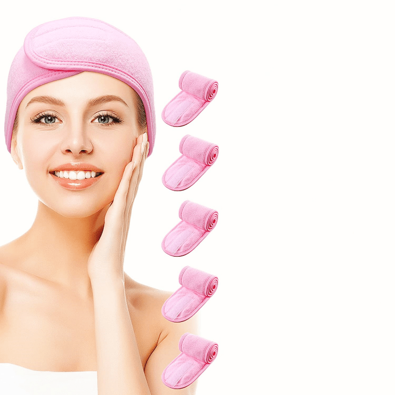 Adjustable Hairband for Women - Non Slip Hairlace Turban for Shower Spa Makeup