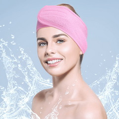 Adjustable Hairband for Women - Non Slip Hairlace Turban for Shower Spa Makeup