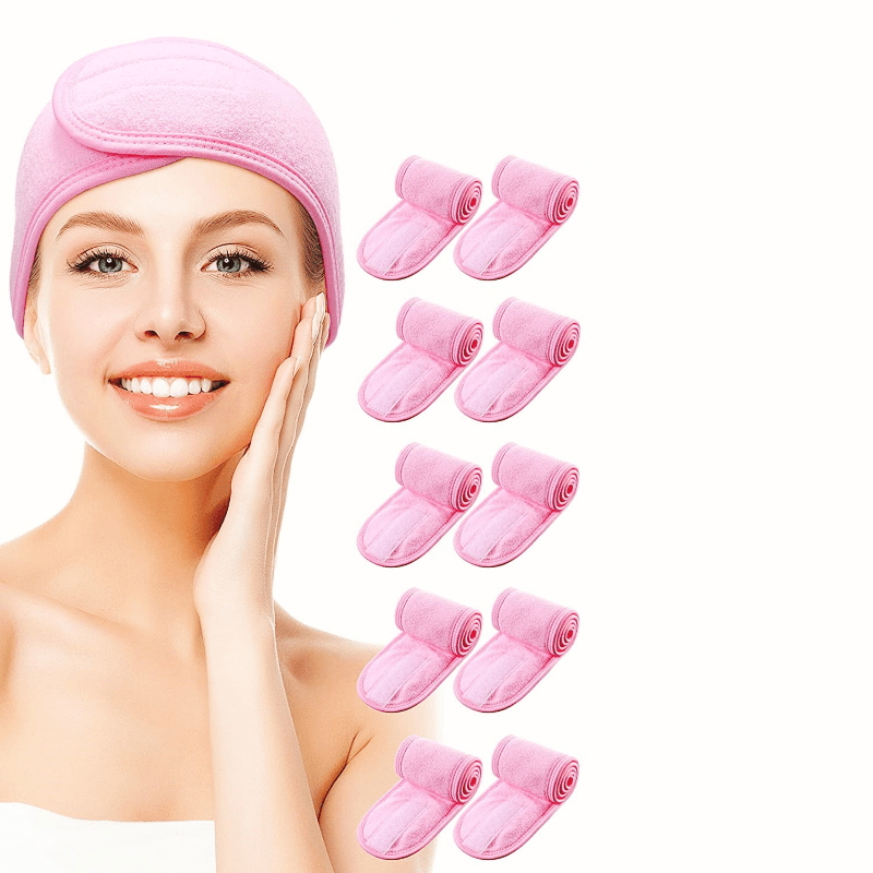 Adjustable Hairband for Women - Non Slip Hairlace Turban for Shower Spa Makeup