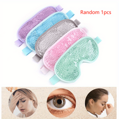 3D Cooling Ice Sleeping Eye Mask Reusable Cold Soothing Memory Foam Face Mask