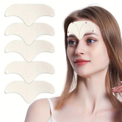 5 Pcs Forehead Smoothing Wrinkle Patches Fade Fine Wrinkles Moisturizing Pads