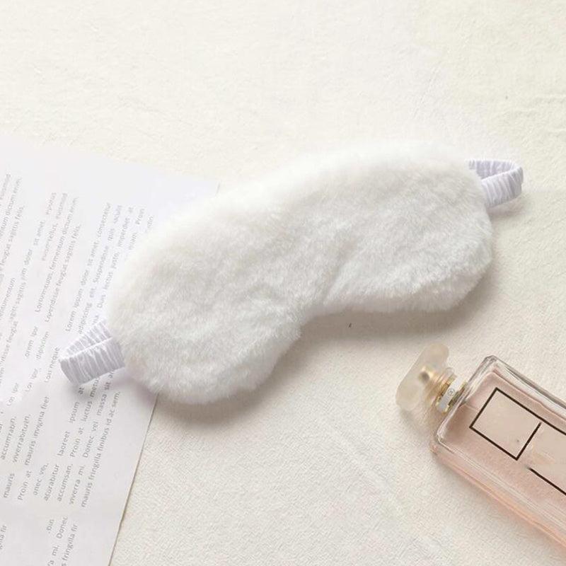 Fluffy Satin Sleep Mask Special Edition Comfortable Blindfold Eye Cover