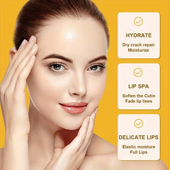 Moisturizing Lipstick Plump Lips Relieve Dry Cracked Lips