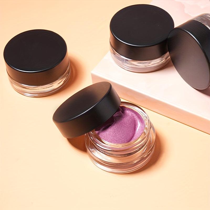 6 Colorful Waterproof Eyeshadow Creams for Starry Sky Look
