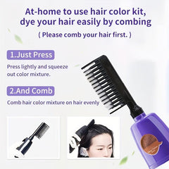 Plant Essence Bubble Hair Dye Cream for Halloween Party Wear