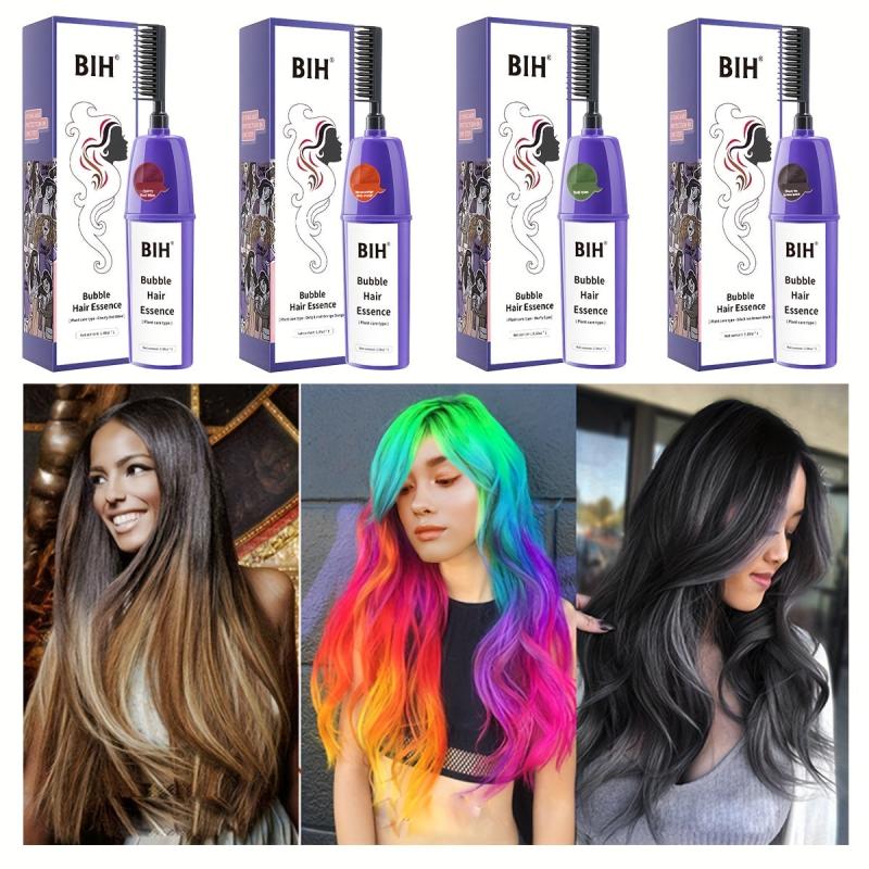 Plant Essence Bubble Hair Dye Cream for Halloween Party Wear