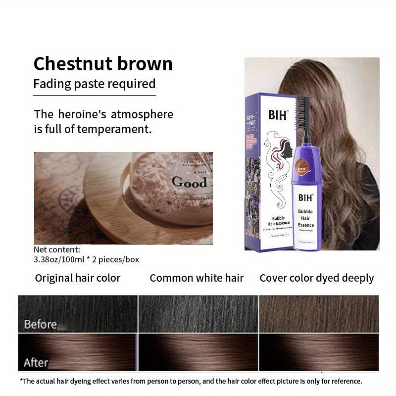 Plant Essence Bubble Hair Dye Cream for Halloween Party Wear