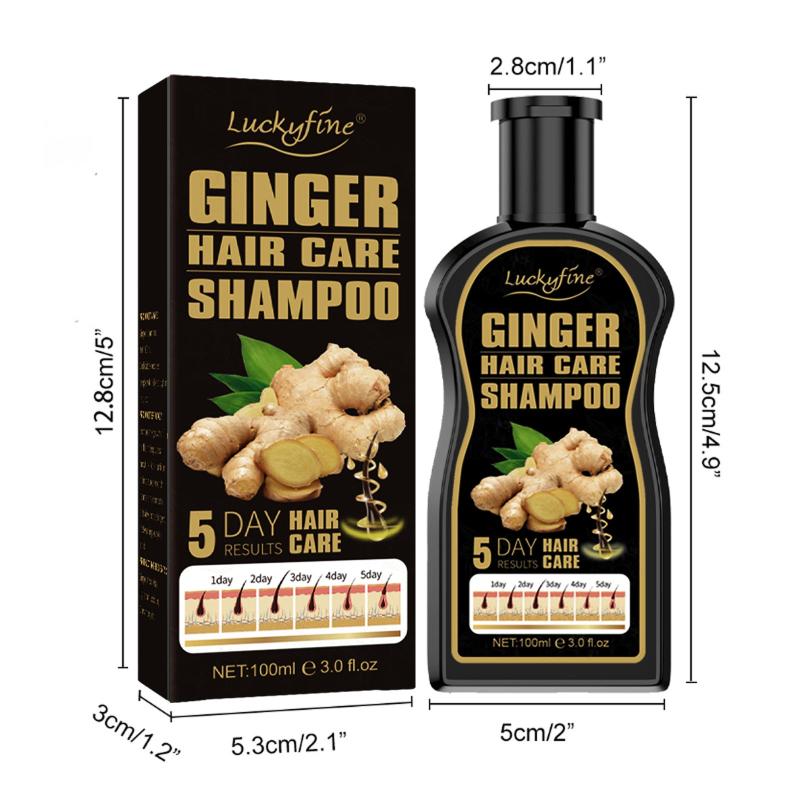 Ginger Hair Care Shampoo Repair Split Dry Hair Strong Hair Roots