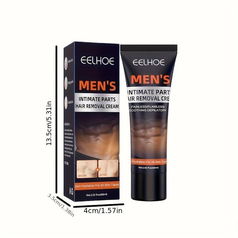 60ml Men's Intimate Hair Remover Cream Fast & Effective