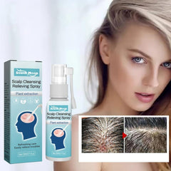 Scalp Cleansing Spray Plant Extraction Hair Care Repairing Spray